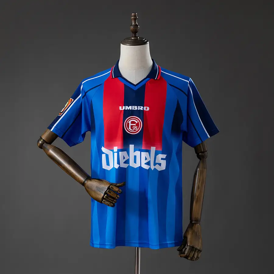 Fortuna Düsseldorf Retrô 1998 · 2º Uniforme · Masculino
