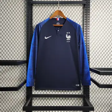 França Retrô 2018 · Manga Longa · Masculino