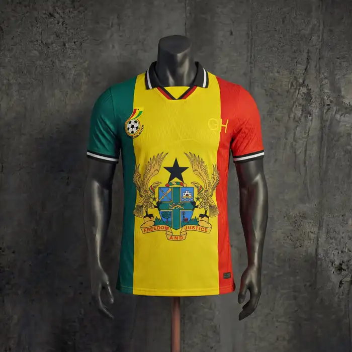 Gana 1º Uniforme Versão Jogador · Emblema Comemorativo · 26/27 · Masculino