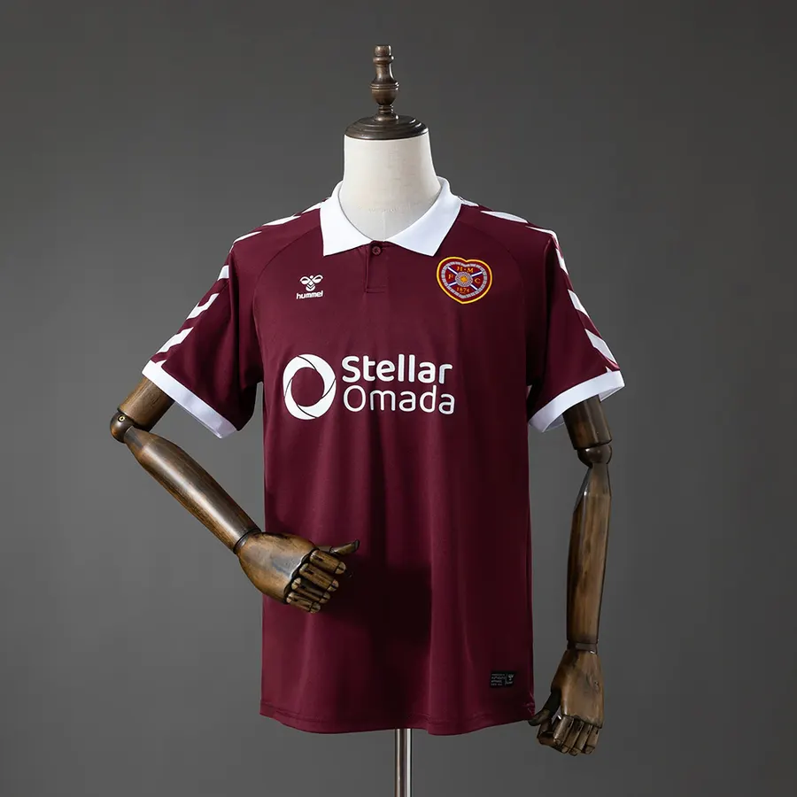 Hearts 1º Uniforme Versão Torcedor · 26/27 · Masculino