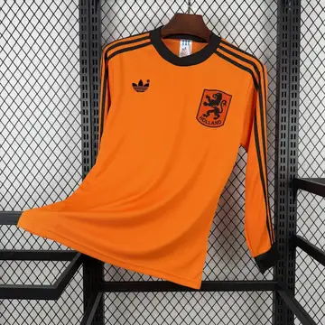 Holanda Retrô 1980 · Manga Longa · Masculino