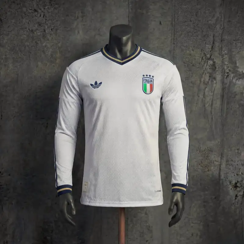 Itália 2º Uniforme Versão Jogador · Manga Longa · 26/27 · Masculino