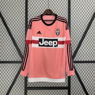 Juventus Retrô 15-16 · 2º Uniforme · Manga Longa · Masculino