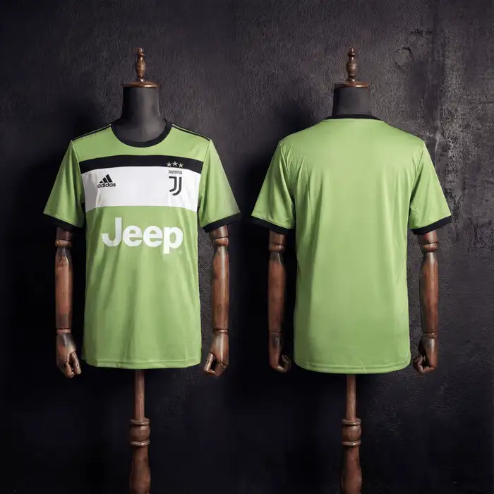 Juventus Retrô 17-18 · 3º Uniforme · Verde · Masculino