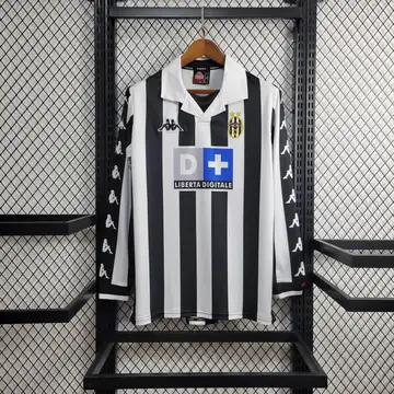 Juventus Retrô 99-00 · Manga Longa · Masculino