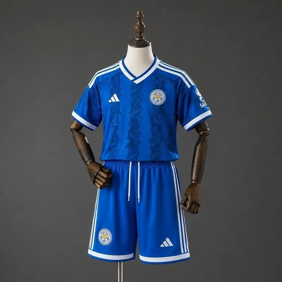 Leicester City 1º Uniforme Kit Infantil · 26/27 · Infantil