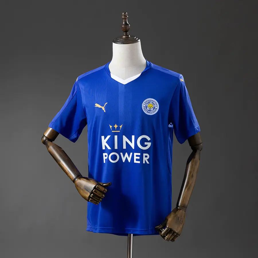 Leicester City 1º Uniforme Versão Torcedor · 15/16 · Masculino