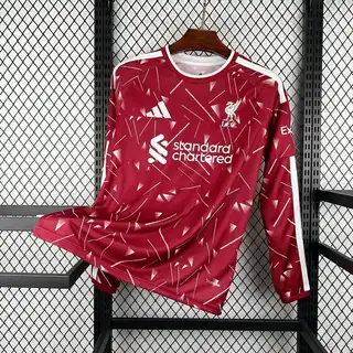 Liverpool 1º Uniforme Versão Torcedor · Manga Longa · 26/27 · Masculino