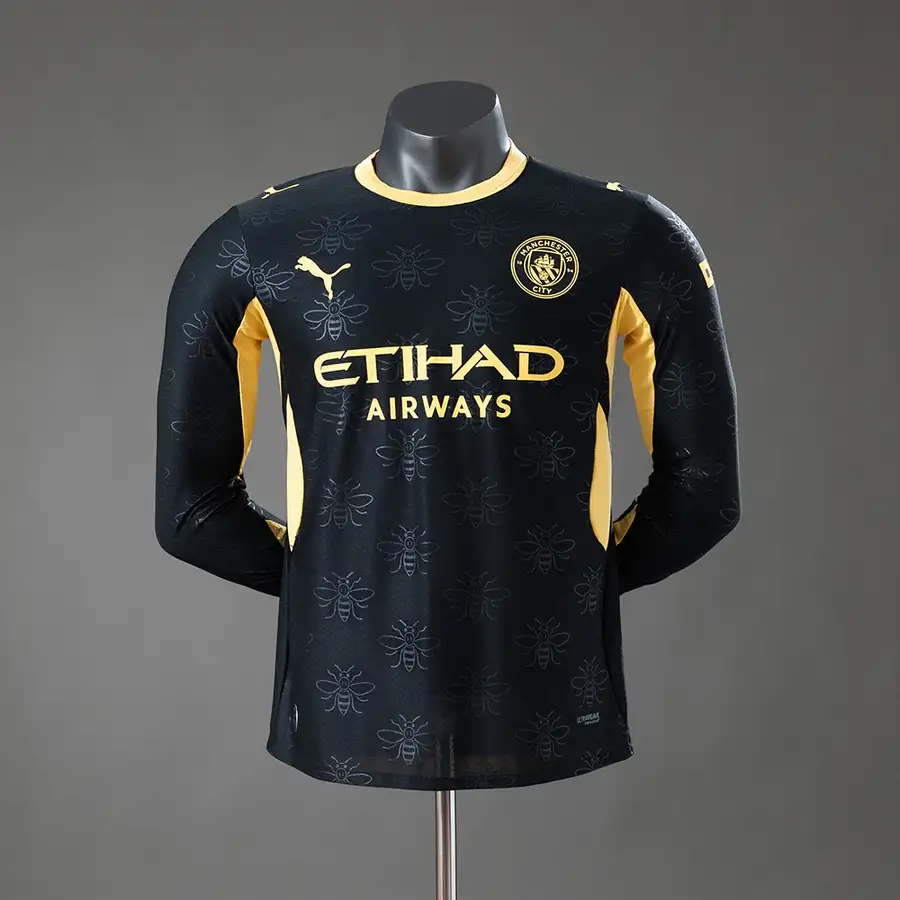 Manchester City 2º Uniforme Versão Jogador · Manga Longa · 26/27 · Masculino