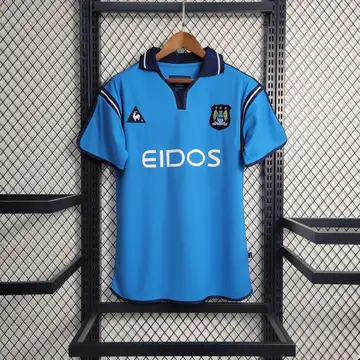 Manchester City Retrô 01-02 · Masculino