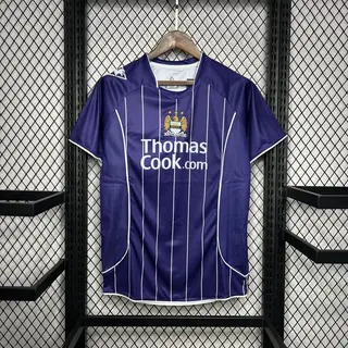 Manchester City Retrô 07-08 · 2º Uniforme · Masculino