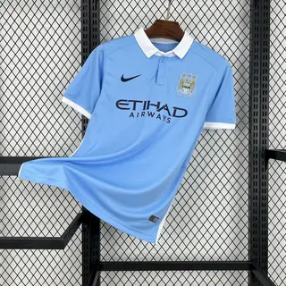 Manchester City Retrô 15-16 · Masculino