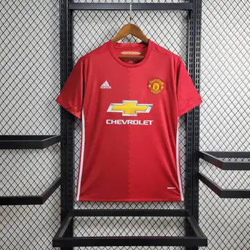 Manchester United 1º Uniforme Versão Torcedor · 16/17 · Masculino