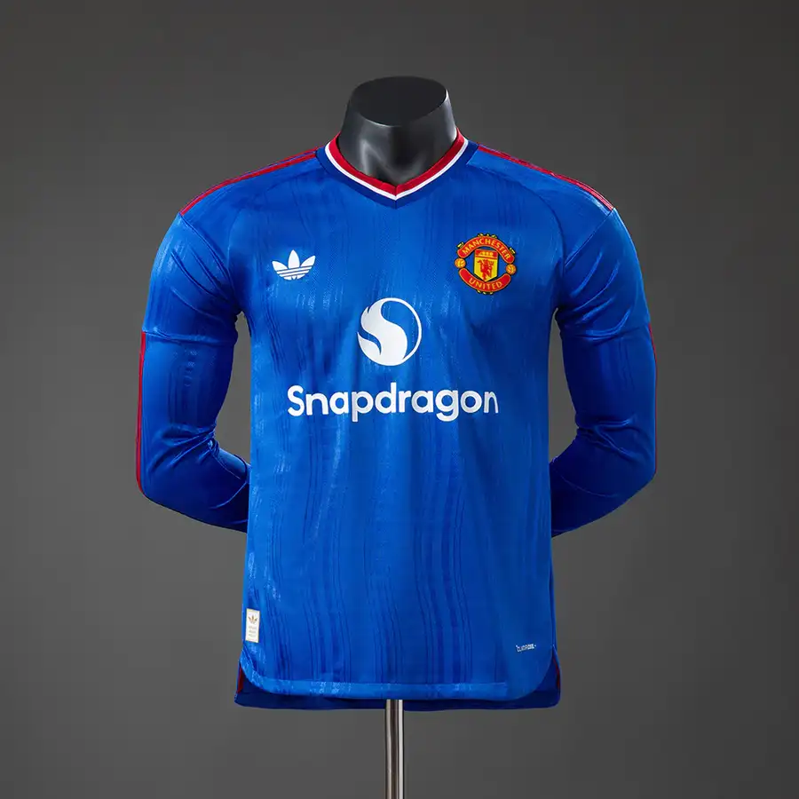 Manchester United 2º Uniforme Versão Jogador · Manga Longa · 26/27 · Masculino