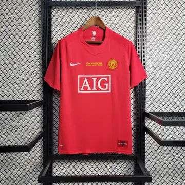 Manchester United Retrô 07-08 · Final Champions League · Masculino