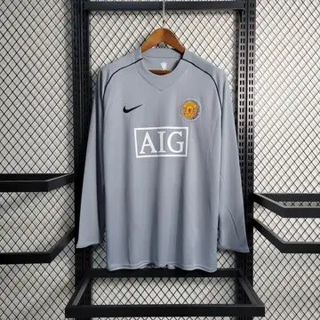Manchester United Retrô 07-08 · Goleiro · Manga Longa · Masculino