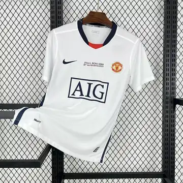 Manchester United Retrô 08-09 · 2º Uniforme · Masculino