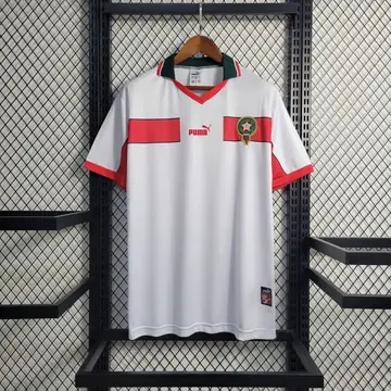 Marrocos Retrô 1998 · 2º Uniforme · Masculino