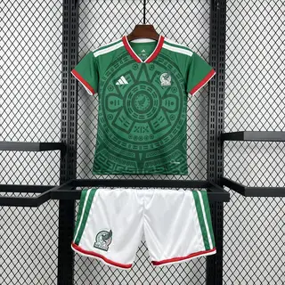 México 1º Uniforme Kit Infantil · 26/27 · Infantil