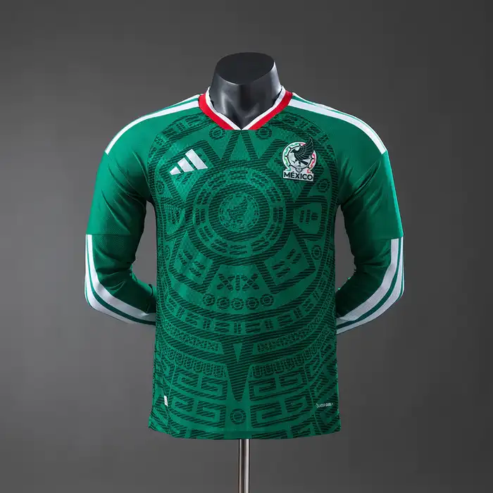 México 1º Uniforme Versão Jogador · Manga Longa · 26/27 · Masculino
