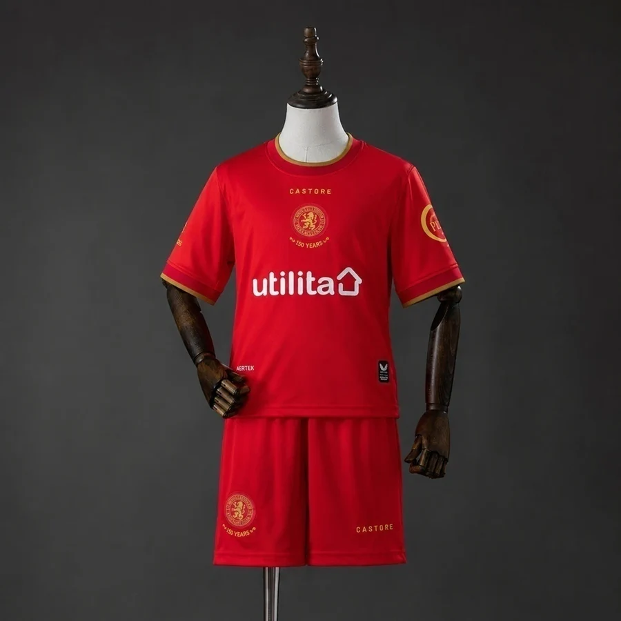 Middlesbrough 1º Uniforme Kit Infantil · 26/27 · Infantil