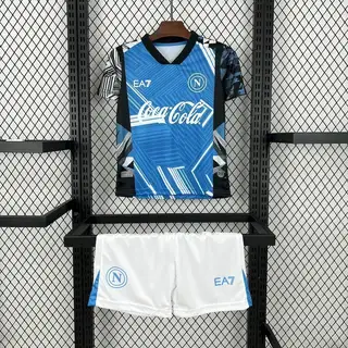 Napoli 1º Uniforme Kit Infantil · 25/26 · Infantil