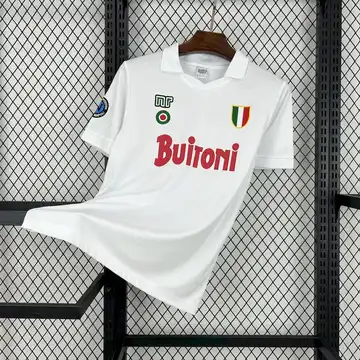 Napoli Retrô 87-88 · 2º Uniforme · Masculino