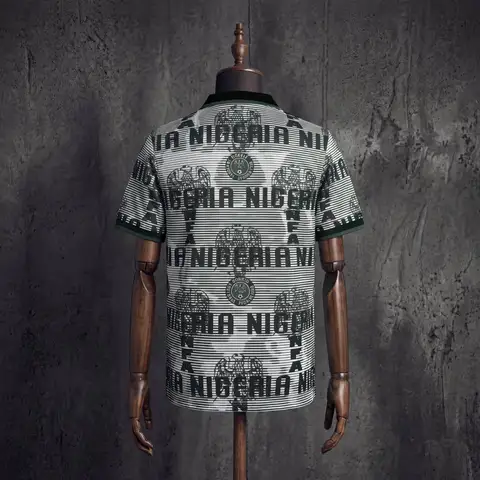 Nigéria 1º Uniforme Versão Torcedor · Vintage · 26/27 · Masculino
