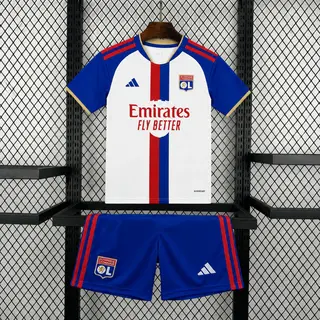 Olympique de Lyon 1º Uniforme Kit Infantil · 26/27 · Infantil