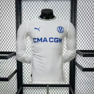 Olympique de Marselha 1º Uniforme Versão Jogador · Manga Longa · 26/27 · Masculino