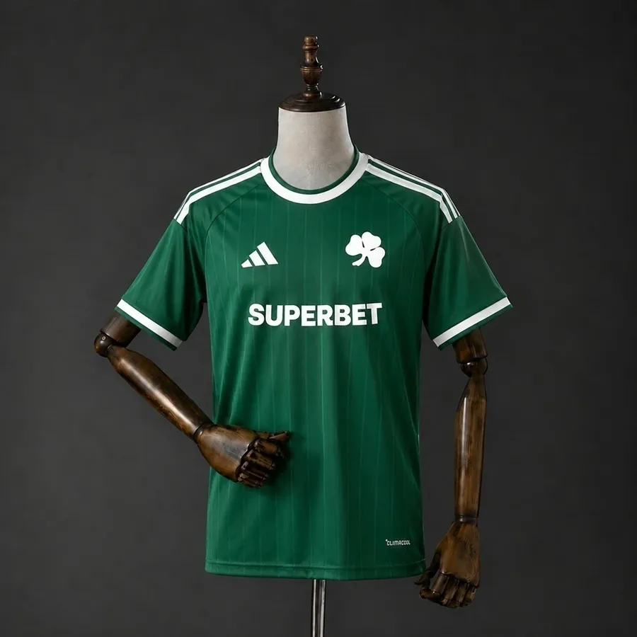 Panathinaikos 1º Uniforme Versão Torcedor · 26/27 · Masculino