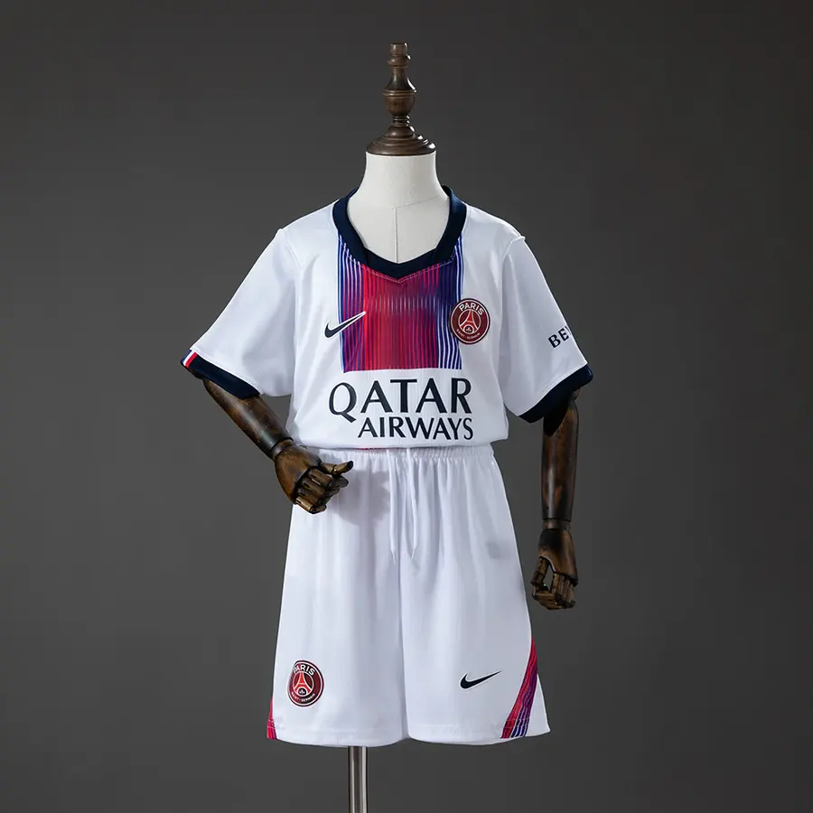 Paris Saint-Germain 2º Uniforme Kit Infantil · 26/27 · Infantil