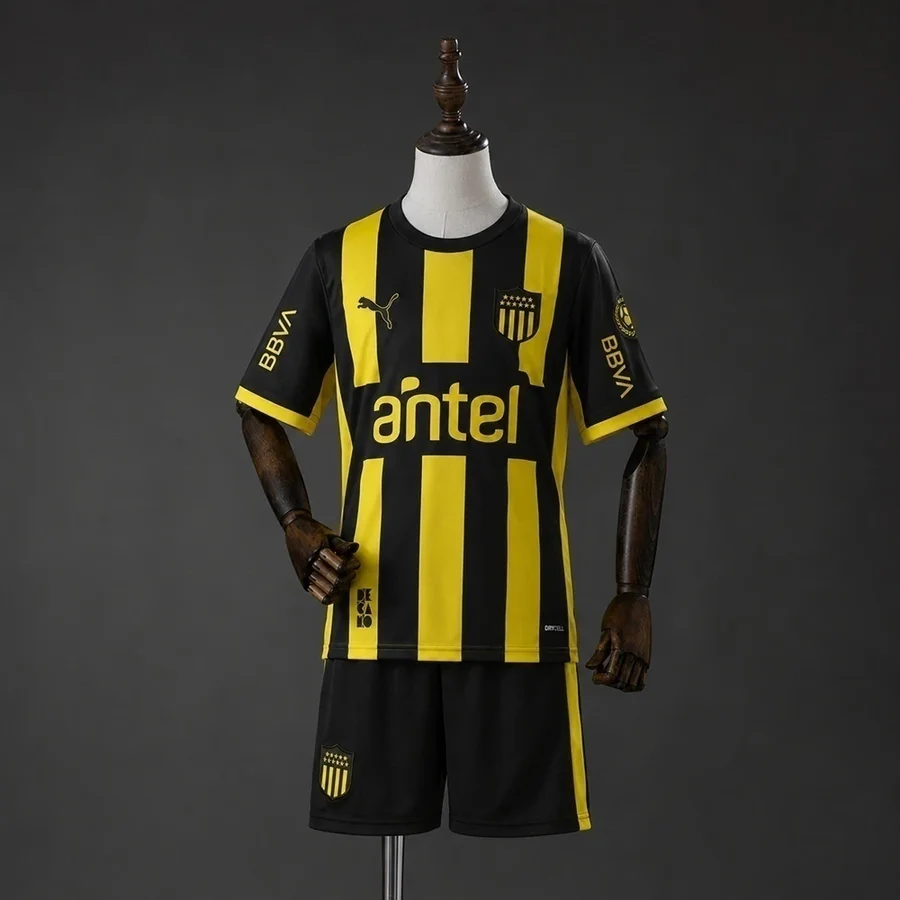 Peñarol 1º Uniforme Kit Infantil · 26/27 · Infantil