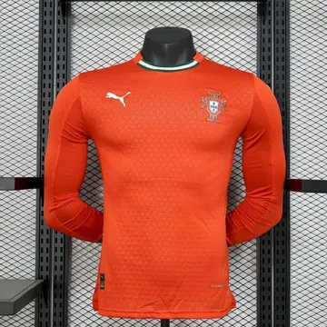 Portugal 1º Uniforme Versão Jogador · Manga Longa · 25/26 · Masculino