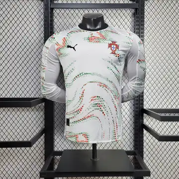 Portugal 2º Uniforme Versão Jogador · Manga Longa · 25/26 · Masculino