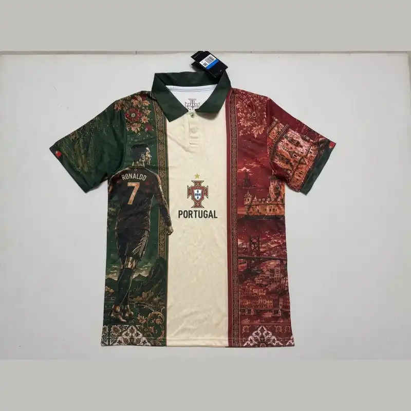 Portugal 1º Uniforme Versão Torcedor · Cristiano Ronaldo · 26/27 · Masculino