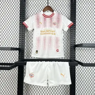 PSV Eindhoven 1º Uniforme Kit Infantil · Edição Efteling · 25/26 · Infantil