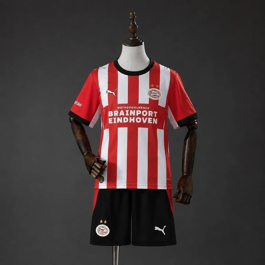 PSV Eindhoven 1º Uniforme Kit Infantil · 26/27 · Infantil