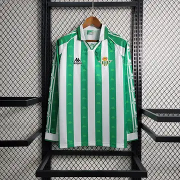 Real Betis Retrô 95-97 · Manga Longa · Masculino