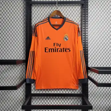 Real Madrid 3º Uniforme Versão Torcedor · Manga Longa · 13/14 · Masculino