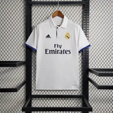 Real Madrid 1º Uniforme Versão Torcedor · 16/17 · Masculino