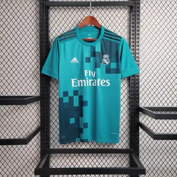 Real Madrid 3º Uniforme Versão Torcedor · 17/18 · Masculino