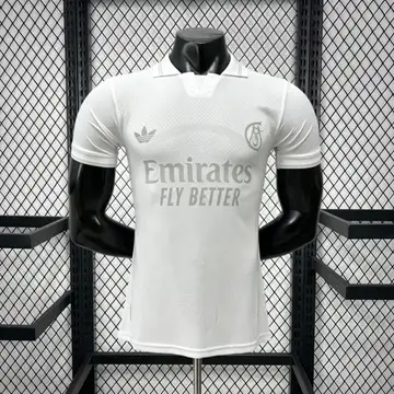 Real Madrid 1º Uniforme Versão Jogador · 125 Anos · 26/27 · Masculino