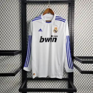 Real Madrid Retrô 10-11 · Manga Longa · Masculino
