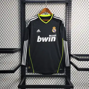 Real Madrid Retrô 10-11 · 2º Uniforme · Manga Longa · Masculino