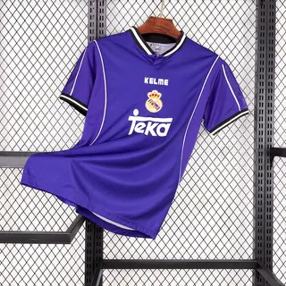 Real Madrid Retrô 97-98 · 2º Uniforme · Masculino
