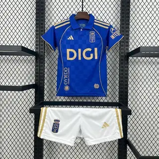 Real Oviedo 1º Uniforme Kit Infantil · Centenário · 25/26 · Infantil