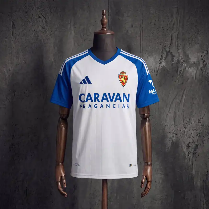 Real Zaragoza 1º Uniforme Versão Torcedor · 26/27 · Masculino