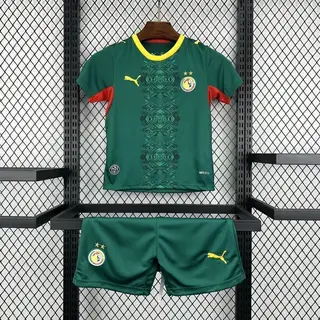 Senegal 1º Uniforme Kit Infantil · 26/27 · Infantil