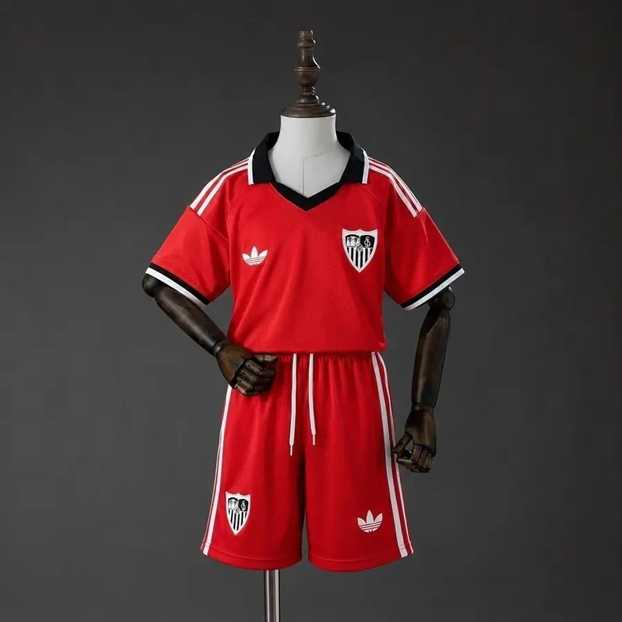 Sevilla 2º Uniforme Kit Infantil · 26/27 · Infantil